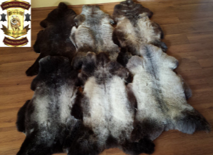 tannerie peaux naturelles de mouton tapis fabricant vente en gros Pologne Pologne